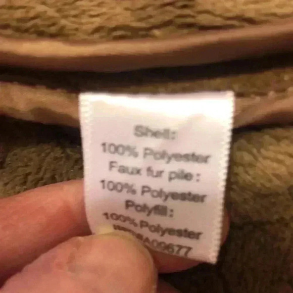 Appleseed’s faux suede hooded coat. - Picture 11 of 12